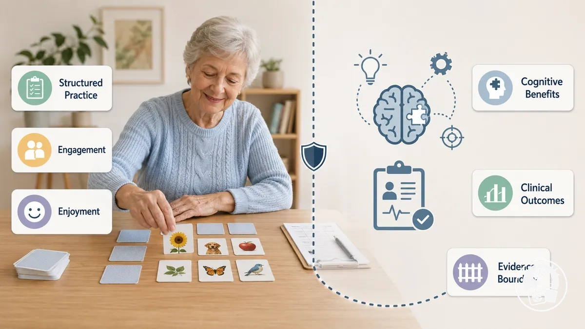 Printable memory activity illustrating task participation and the limits of broader cognitive claims